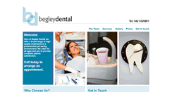 Desktop Screenshot of begleydental.ie